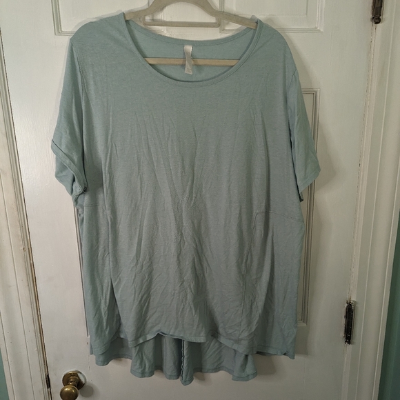 Cacique Other - 3x Cacique Lt blue  Peplum Top